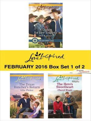 cover image of Love Inspired February 2016, Box Set 1 of 2